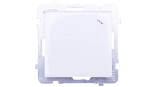 LEDart schodowy, Ospel SONATA ŁP-3R/m/00, bez ramki, kolor biały - Wyłączniki światła i elektryczne - miniaturka - grafika 2