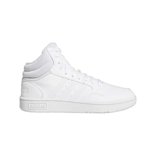 Damskie Buty ADIDAS HOOPS 3.0 MID GW5457 – Biały - Półbuty damskie - miniaturka - grafika 1