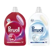Środki do prania - Perwoll Zestaw płynów do prania tkanin kolorowych i białych (120 prań) 2 x 3 l - miniaturka - grafika 1
