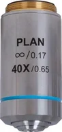 Mikroskopy i lupy - Mikroskop Levenhuk Obiektyw planarno-achromatyczny z korekcją do nieskończoności Levenhuk MED 40x 76077 - miniaturka - grafika 1