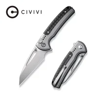 Noże - Nóż składany Civivi Sentinel Strike Gray Aluminium / Black FRN, Stonewashed K110 (C22025B-2) - miniaturka - grafika 1