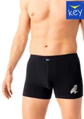 Majtki męskie - SZORTY KEY MXH-703 B25 CZ (kolor czarny, rozmiar L) - miniaturka - grafika 1