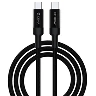 Kable USB - Devia Kabel Extreme PD USB-C - USB-C 1,5 m 100W czarny - miniaturka - grafika 1