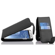 Etui i futerały do telefonów - Cadorabo pokrowiec na Samsung Galaxy S3 / S3 NEO pokrowiec w kolorze czarnym pokrowiec ochronny pokrowiec z klapką pokrowiec na telefon komórkowy pokrowiec z imitacji skóry - miniaturka - grafika 1