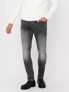 Only & Sons Jeansy Loom 22017103 Szary Slim Fit - Spodnie męskie - miniaturka - grafika 1