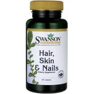 Włosy, skóra, paznokcie - Swanson, Usa Włosy, skóra, paznokcie - suplement diety 60 tab. - miniaturka - grafika 1