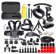 Akcesoria do kamer sportowych - Zestaw 60W1 Akcesoria Do Gopro Max Hero 9 8 Black - miniaturka - grafika 1
