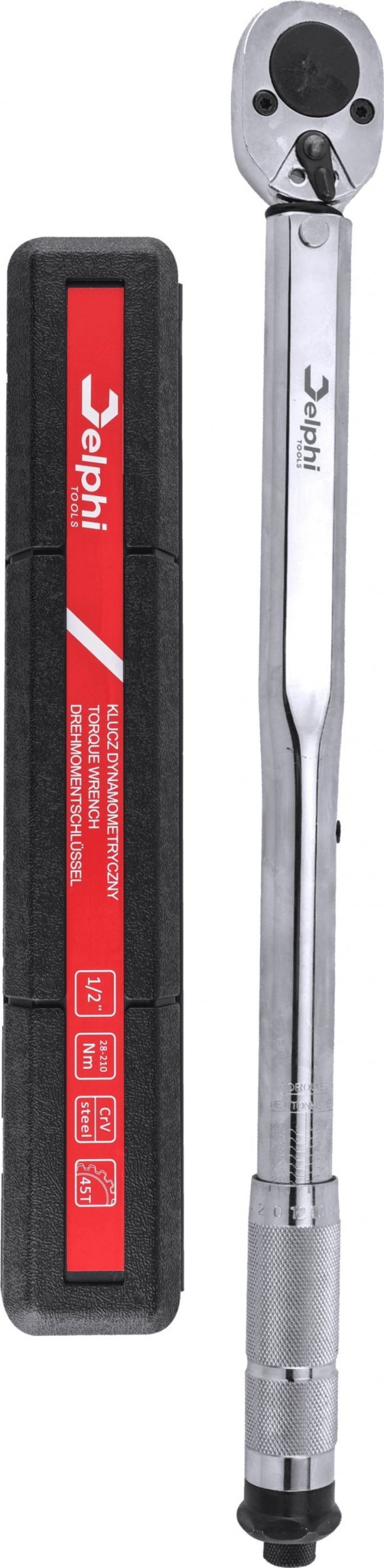 Delphi Tools Klucz dynamometryczny, 28-210Nm, 1/2