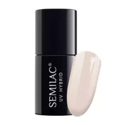 Lakiery hybrydowe - Semilac, Lakier hybrydowy 583 Second Skin Nude , 7ml - miniaturka - grafika 1