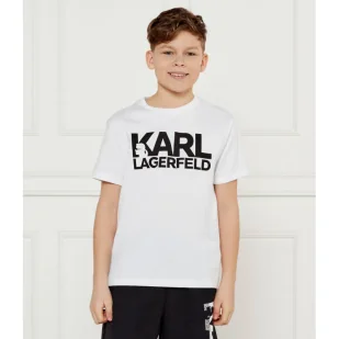 Karl Lagerfeld Kids T-shirt Regular Fit - Koszulki dla chłopców - miniaturka - grafika 1