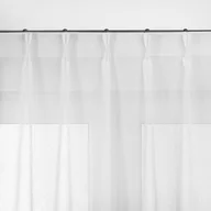 Firany - Firana KRESZ kolor biały styl klasyczny flex flex 5,5 cm z podwójną zakładką woal gnieciony 140x270 homede - SCURT/HOM/KRESZ/FLE - miniaturka - grafika 1