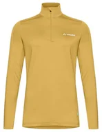 Swetry damskie - VAUDE Damski sweter Livigno Halfzip II - miniaturka - grafika 1