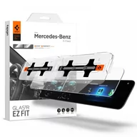 Szkła hartowane na telefon - Spigen Szkło Hartowane Glas.tr "Ez Fit" Set do Mercedes A-class 2020 / 2021 - miniaturka - grafika 1