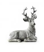 Ozdoby bożonarodzeniowe - Lumarko Figura H18x15x7cm Srebrny - miniaturka - grafika 1