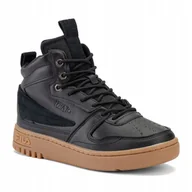 Buty sportowe męskie - Buty męskie Fila Fxventuno O Mid black 44 Eu - miniaturka - grafika 1