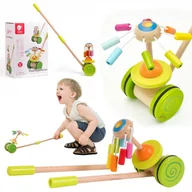 Zabawki zręcznościowe - DLA DZIECI PCHACZ KARUZELA NA SPACER - miniaturka - grafika 1