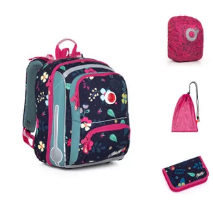 Topgal Komplet szkolny BEBE 21001 SET LARGE - Plecaki szkolne i tornistry - miniaturka - grafika 1