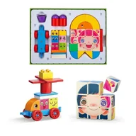 Klocki - Alilo Alilo Klocki magnetyczne Stack&amp;Smile AL-M2026  AL-000012 - miniaturka - grafika 1