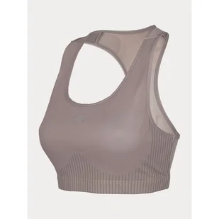 Biustonosz sportowy damski H4Z22 STAD011 4F - Biustonosze - miniaturka - grafika 1