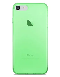 0.3 Nude Cover Fluo Green dla Apple iPhone 7/8/SE 2020 - Etui i futerały do telefonów - miniaturka - grafika 1