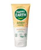 Kosmetyki kąpielowe dla dzieci - Happy Earth 100% naturalny szampon dla niemowląt i dzieci, 200 ml - miniaturka - grafika 1