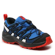 Buty trekkingowe damskie - Trekkingi Salomon - Xa Pro V8 Cswp J 471262 09 W0 Lapis Blue/Black/Fiery Red - miniaturka - grafika 1