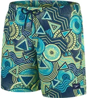 Kąpielówki męskie - SPEEDO SZORTY MĘSKIE DIGI PRT LEIS 18" WSHT AMTRUE NAVY/AQUARIUM/SPRITZ/WHITE 8-00330814268 M - miniaturka - grafika 1