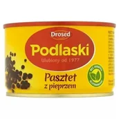 Pasty warzywne - DROSED PASZTET PODLASKI 155G Z PIEPRZEM - miniaturka - grafika 1