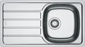 Zlewozmywaki - Zlewozmywak stalowy Franke Spark SKN 611-78/44 Stal szlachetna Gładka - miniaturka - grafika 1