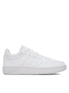 adidas Sneakersy Hoops GW0433 Biały - Buty dla dziewczynek - miniaturka - grafika 1