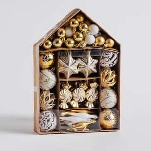 Bombki Festive House komplet 73 szt.złoty - Bombki - miniaturka - grafika 1