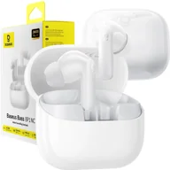 Słuchawki - Baseus Bass BP1 NC In-Ear TWS Moon White - miniaturka - grafika 1