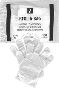 RFOLIA-BAG - Rękawice ochronne wykonane z folii - L - Rękawice robocze - miniaturka - grafika 1