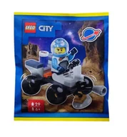 Klocki - LEGO City Zestaw - Astronaut with Quad 952407 polybag klocki - miniaturka - grafika 1