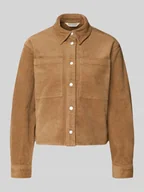 Koszule damskie - Bluzka koszulowa z listwą na zatrzaski model ‘Arcelle’ - miniaturka - grafika 1