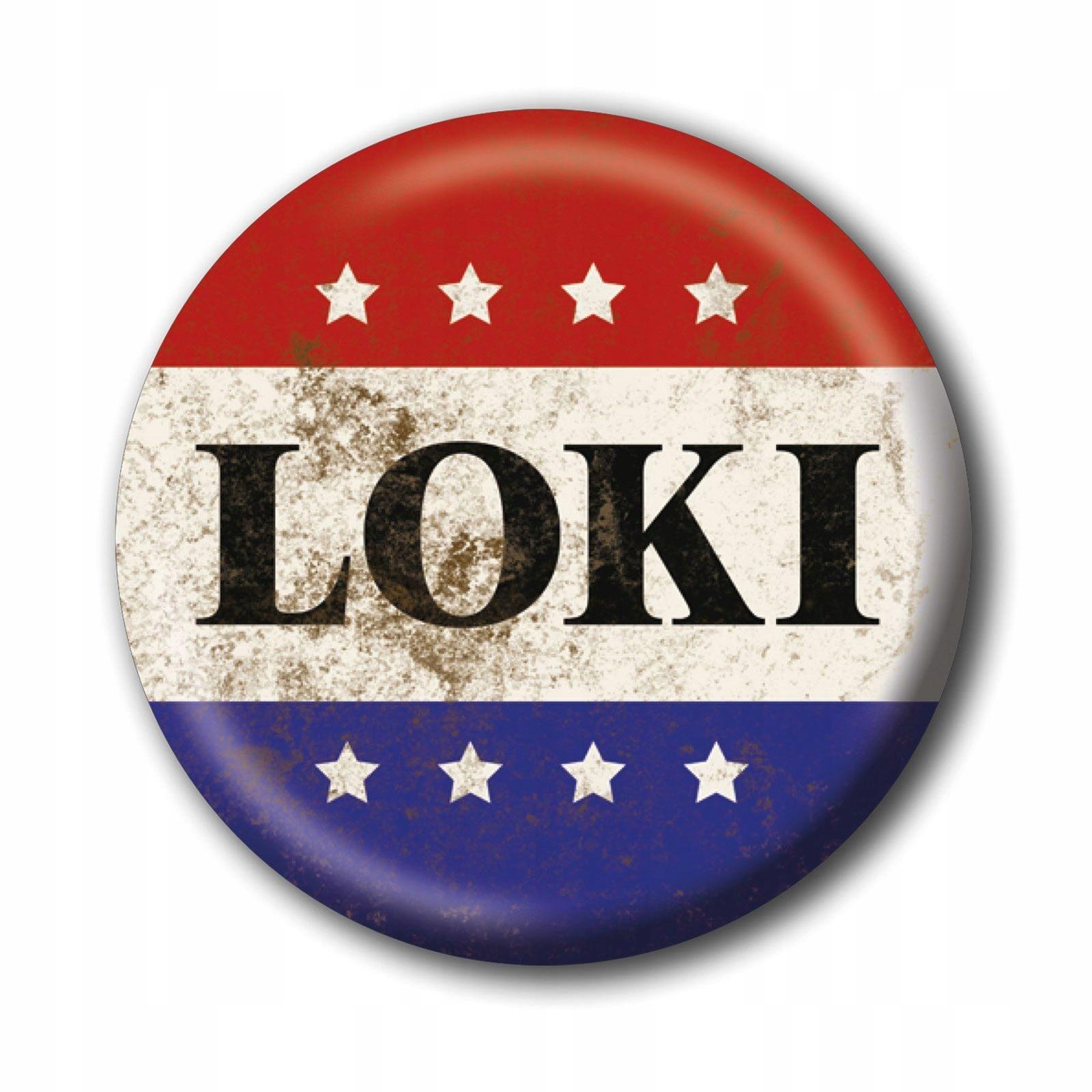 Loki Vote Loki Marvel przypinka na plecak do ubrań