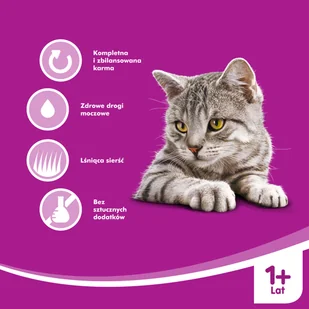 Whiskas Wołowina Puszka 400g 1835 - Mokra karma dla kotów - miniaturka - grafika 13