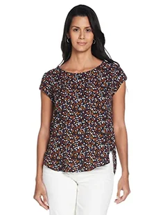 ONLY Onlvic Ss Aop Top Noos Ptm Koszulka Kobiety, Night Sky/Aop:ella Ditsy Flower, 34 - Koszulki i topy damskie - miniaturka - grafika 1