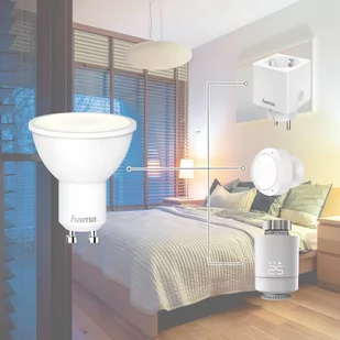 Hama WLAN reflektor LED GU10 5,5W 120° CCT - Systemy inteligentnych domów - miniaturka - grafika 2