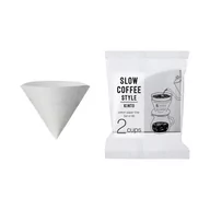 Zaparzacze i kawiarki - Papierowe filtry Kinto Slow Coffee Style 2 filiżanki - miniaturka - grafika 1