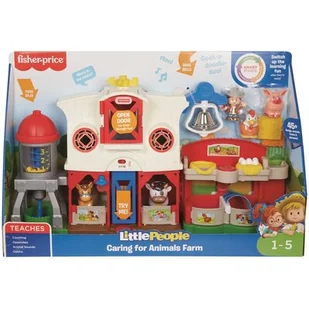 Fisher Price, Little People, zestaw Muzyczna Farma Małego Odkrywcy - Zabawki interaktywne dla dzieci - miniaturka - grafika 1