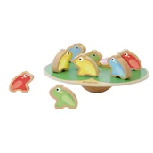 Układanki dla dzieci - Classic World Lumarko Drewniana Układanka Klocki Gra Balansująca Lilia Żabki 11 El.! CW20098 Lek - miniaturka - grafika 1