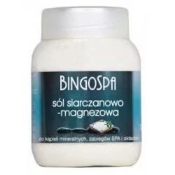 BingoSpa Sól siarczanowo-magnezowa do kąpieli mineralnych - BingoSpa Salt And Magnesium Sulphate Sól siarczanowo-magnezowa do kąpieli mineralnych - BingoSpa Salt And Magnesium Sulphate - Sól - miniaturka - grafika 1