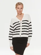 Swetry damskie - Guess Kardigan W4RR56 Z37L1 Écru Regular Fit - miniaturka - grafika 1