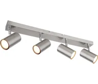 Lampy sufitowe - Globo 57911-4 - Oświetlenie punktowe ROBBY 4xGU10/25W/230V matowy chrom - miniaturka - grafika 1
