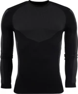 Koszulki sportowe męskie - Outhorn Koszulka termoaktywna męska Outhorn M101 głeboka czerń OTHAW23USEAM101 20S M/L - miniaturka - grafika 1