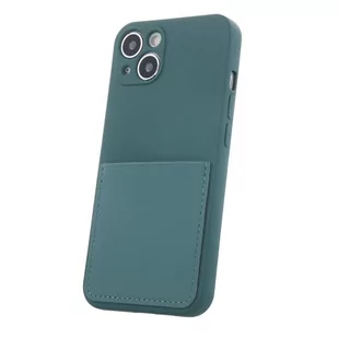 TelForceOne Nakładka Card Cover do iPhone 13 Pro 6,1" zielony las - Etui i futerały do telefonów - miniaturka - grafika 1