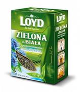 Herbata - Loyd ZIELONA I BIAŁA Z PŁATKAMI BŁAWATKA O SMAKU ALOE VERA HERBATA LIŚCIASTA 80 G zakupy dla domu i biura! 30824528 - miniaturka - grafika 1