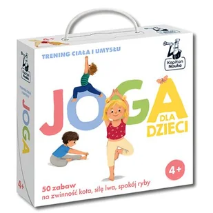 Joga dla dzieci. Trening ciała i umysłu. Kapitan Nauka - Książki edukacyjne - miniaturka - grafika 1