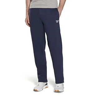 Reebok Męskie spodnie z logo Identity Left Leg - Spodenki męskie - miniaturka - grafika 1
